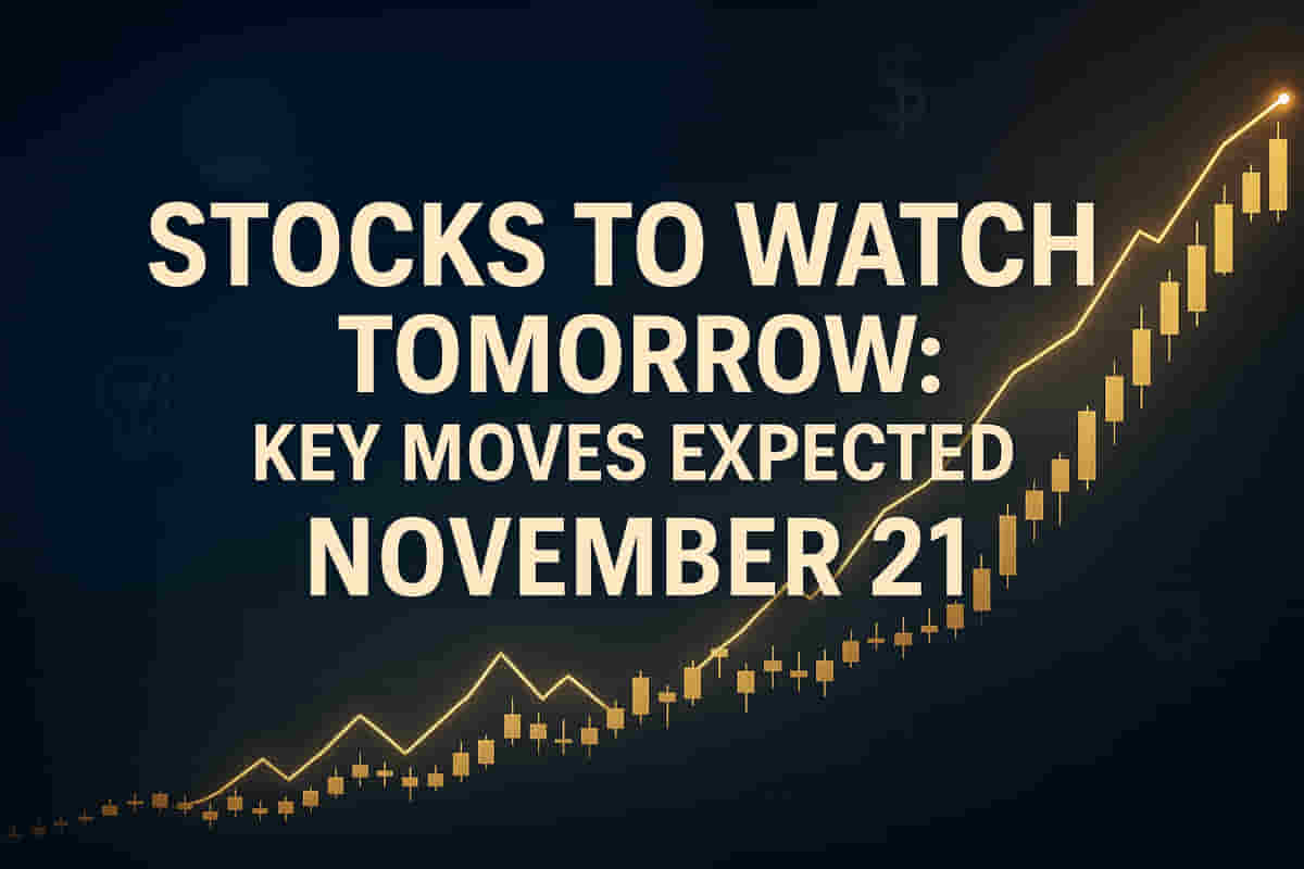 Key Stocks to Watch Nov 21: Kotak Mahindra Bank split, TCS AI JV, PNB Housing upgrade, Zomato, and More Set for Market Action