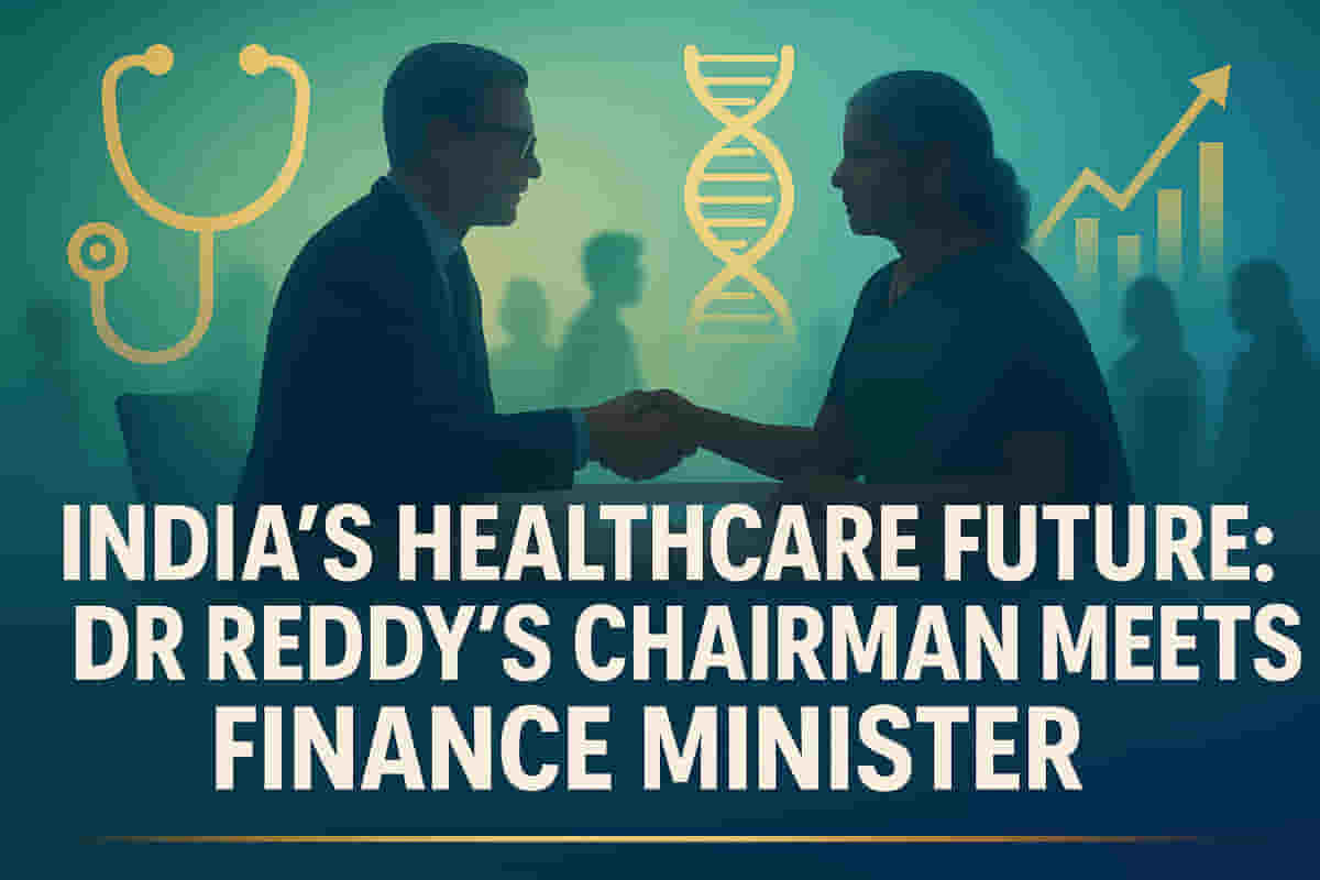 Dr Reddy's Chairman's Bold Pitch to FM Sitharaman: Is India Ready for ...