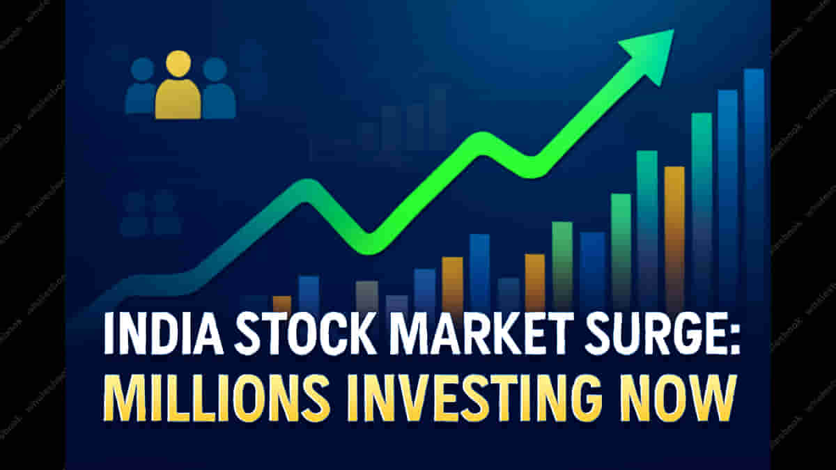 India's Stock Market EXPLODES: Record Volumes Fueled by Millions of New Investors!