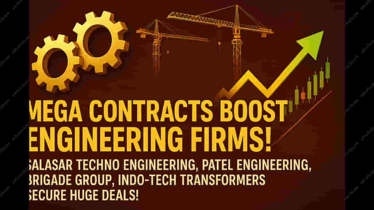₹1600+ Crore Contract Bonanza! Indian Infra & Engineering Giants Bag Massive Deals - Are Stocks Set to Soar?