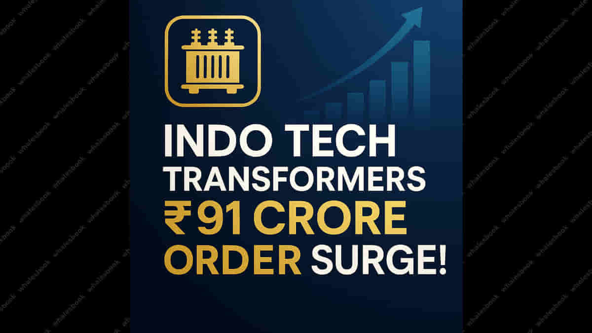Massive ₹91 Crore Order Sparks Indo Tech Transformers Stock Surge: Investors Rejoice!