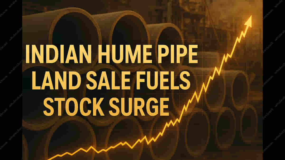 Indian Hume Pipe Soars: ₹174 Cr Land Sale & Stellar H1 Results Ignite Stock Surge!