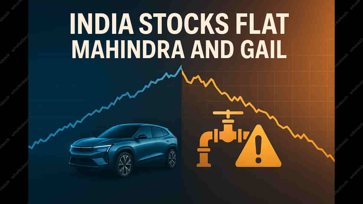 Indian Markets Flatline: M&M's EV Surge, GAIL's Tariff Dive - What Investors Need to Know!