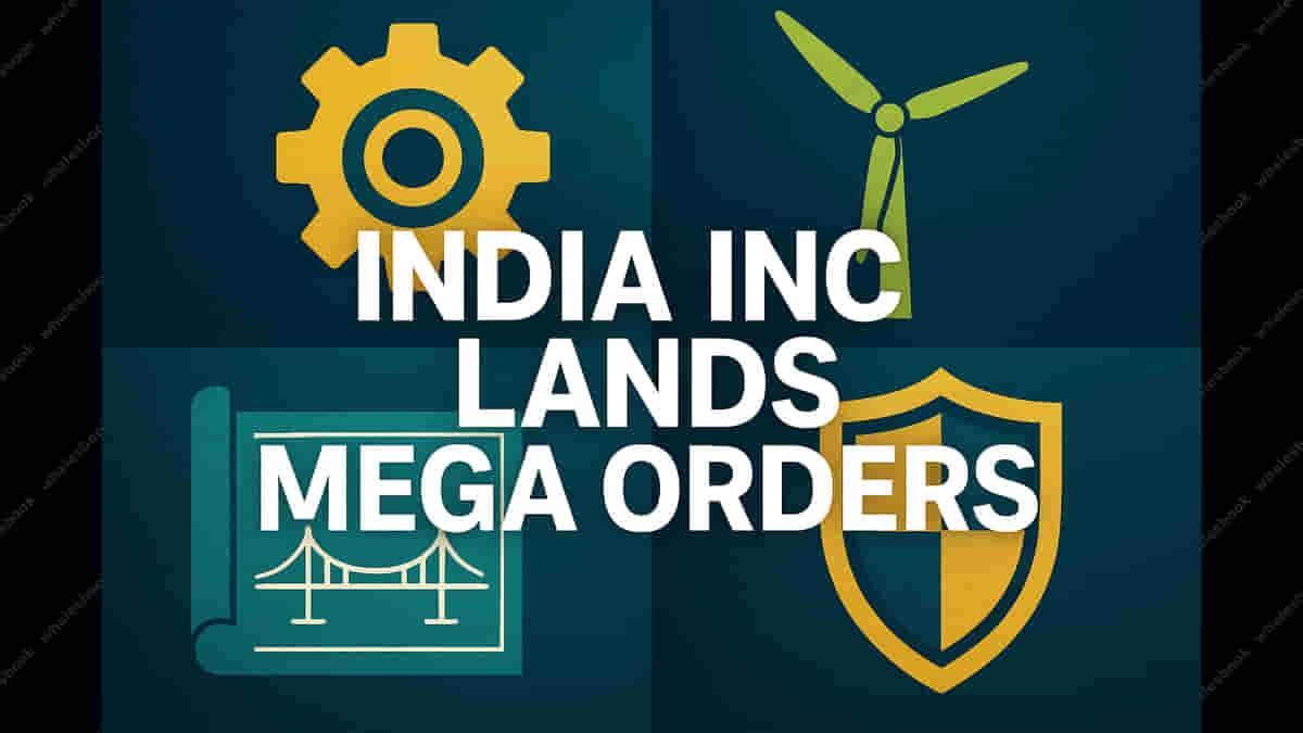 India Inc's Winning Streak: Multi-Crore Orders Pour In Across Defence, Energy & Infrastructure!