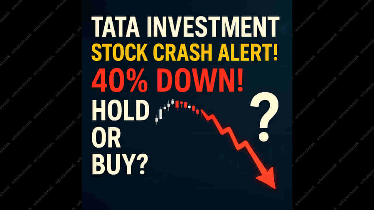 Tata Investment Stock CRASHES 40%! Expert Warns: HOLD or BUY Opportunity Amidst Sharp Correction?
