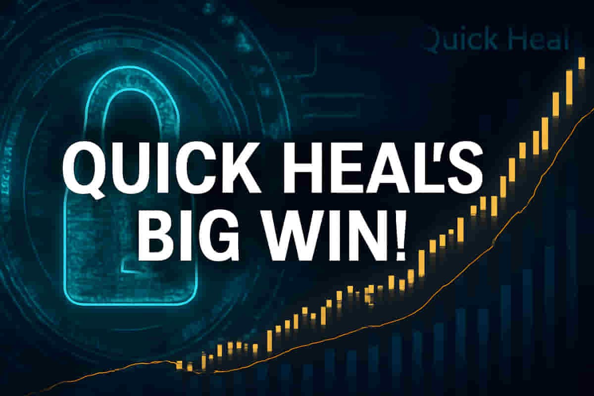 Quick Heal Shares Soar 4% As Major Government Cybersecurity Deal Announced!