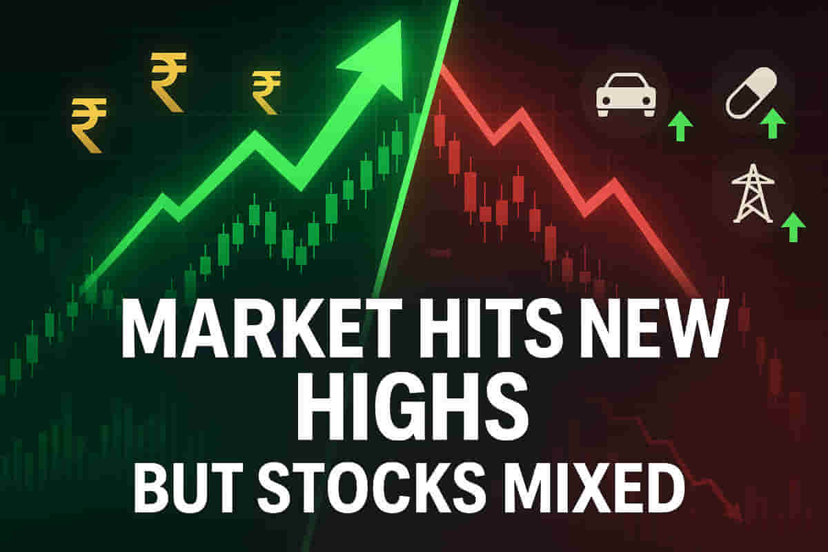 Market Hits New Highs! But Is It All Smooth Sailing? Top Stocks Surge Amid Mixed Signals!