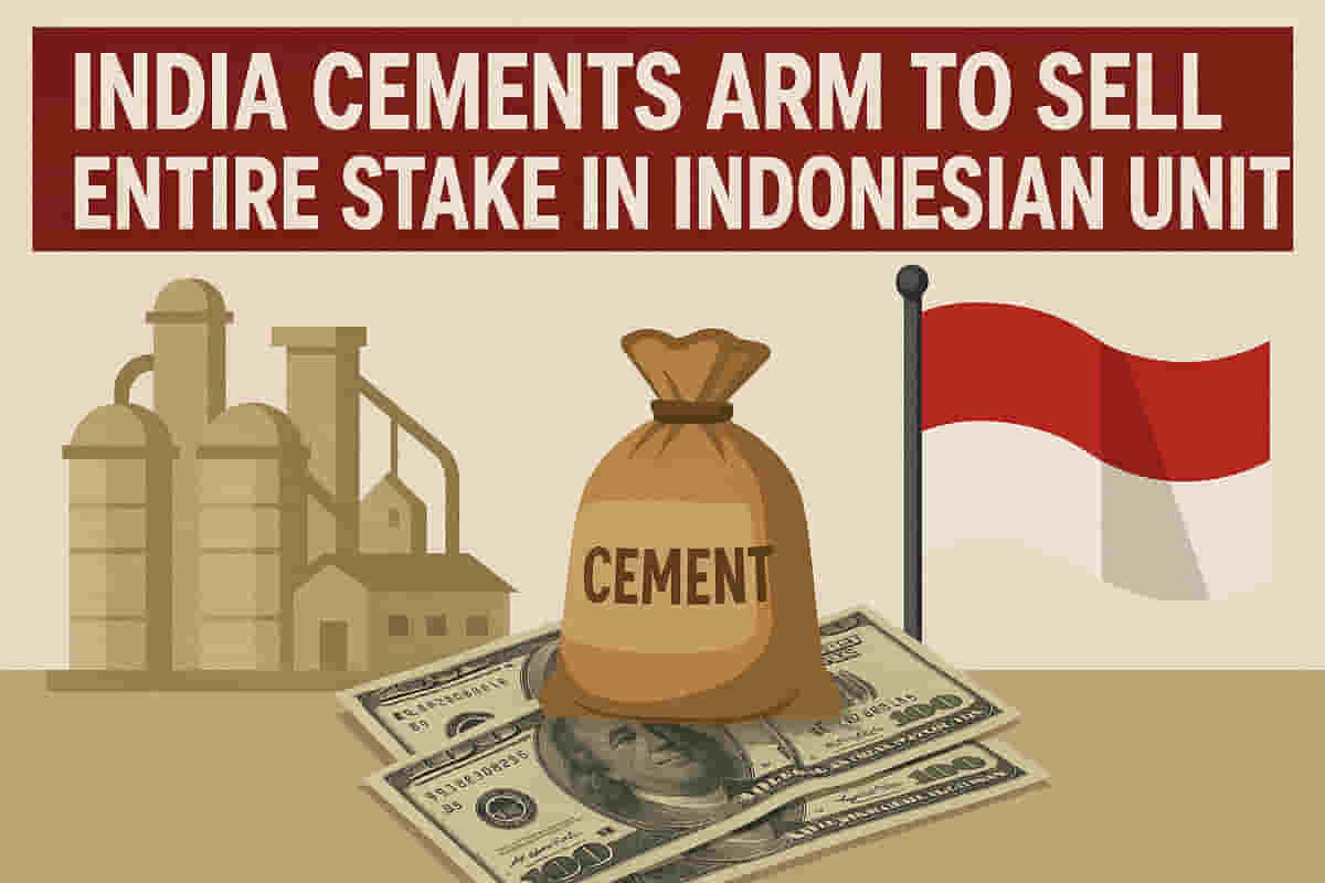 India Cements Turns Profitable! Minor Indonesian Asset Sale & Massive ₹20,000 Cr Capex Signal Strong Comeback!