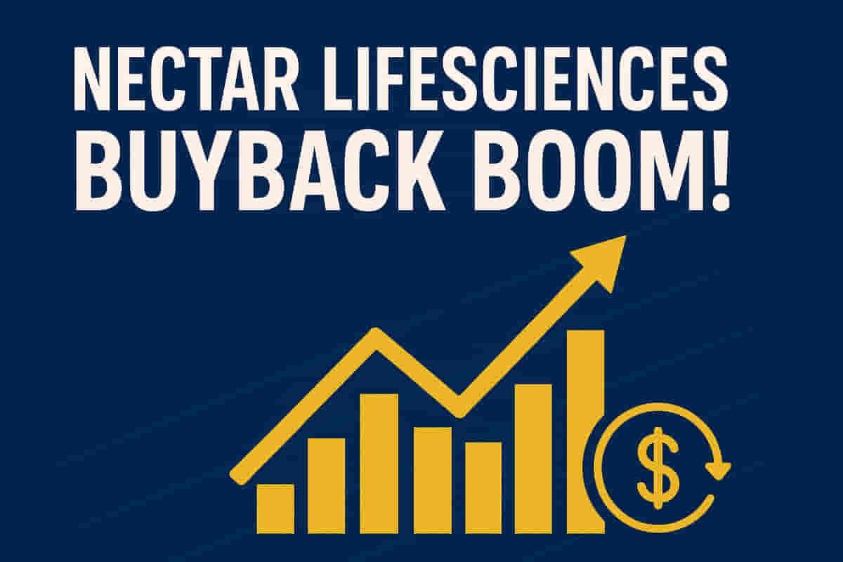 Nectar Lifesciences Sees 18% Stock Surge on ₹81 Crore Buyback Announcement Amidst Financial Struggles!