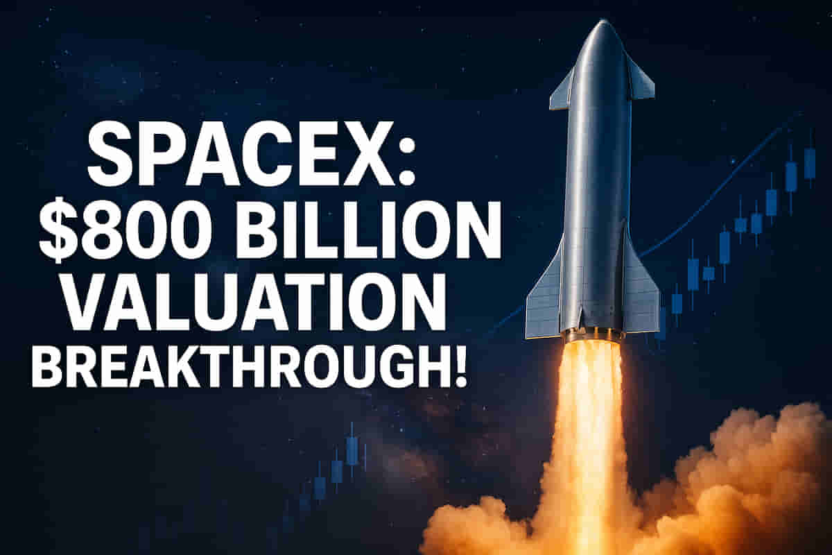 SpaceX Valued At STAGGERING $800 Billion? Insider Sale Sparks IPO Frenzy! |  Whalesbook