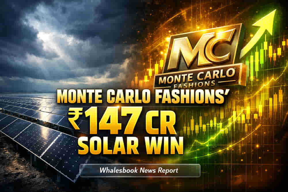 Monte Carlo Fashions Lands HUGE ₹147 Crore Solar Contracts: Is This Your Next Big Investment?