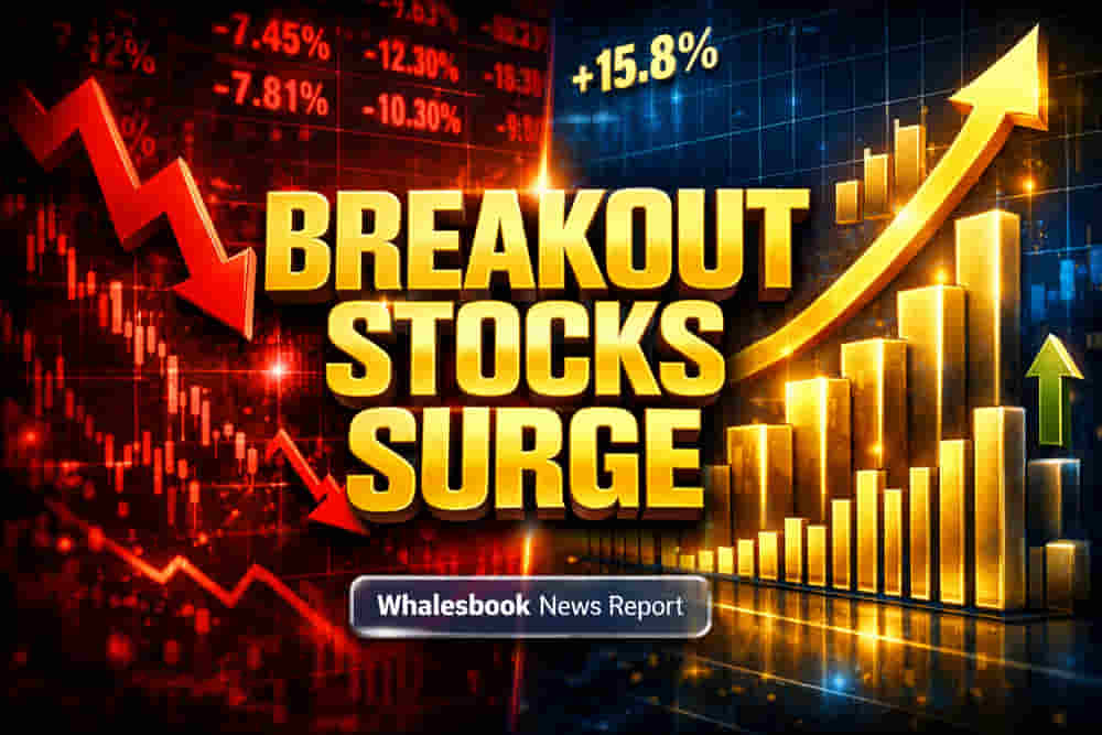 Breakout Stocks Surge: TBZ, Senco Gold Lead Gains Amid Market Dip