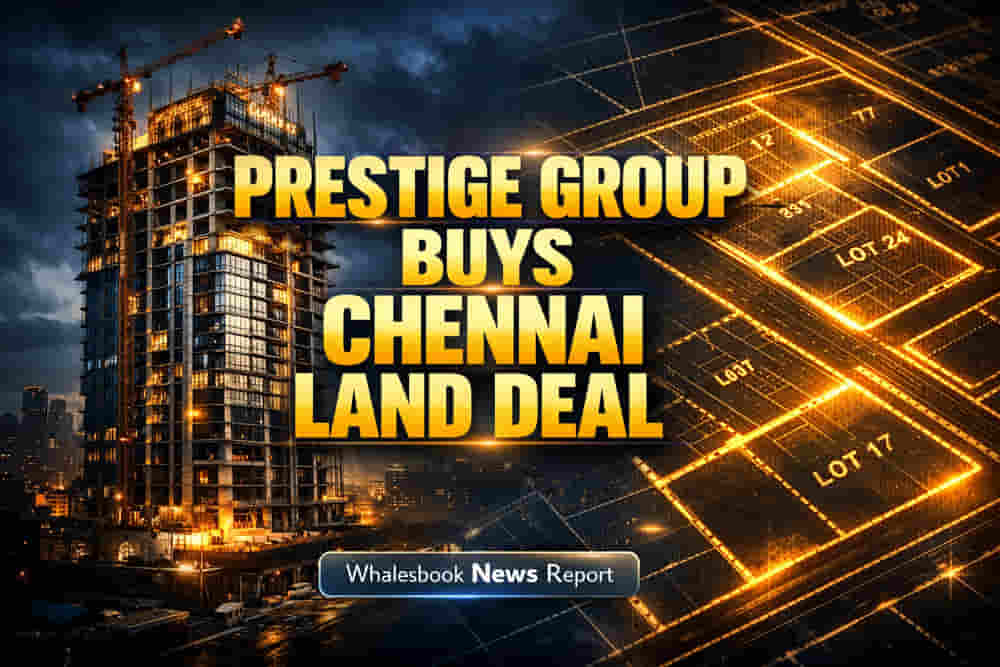 Prestige Group JV Buys Chennai Land for ₹561 Cr Project