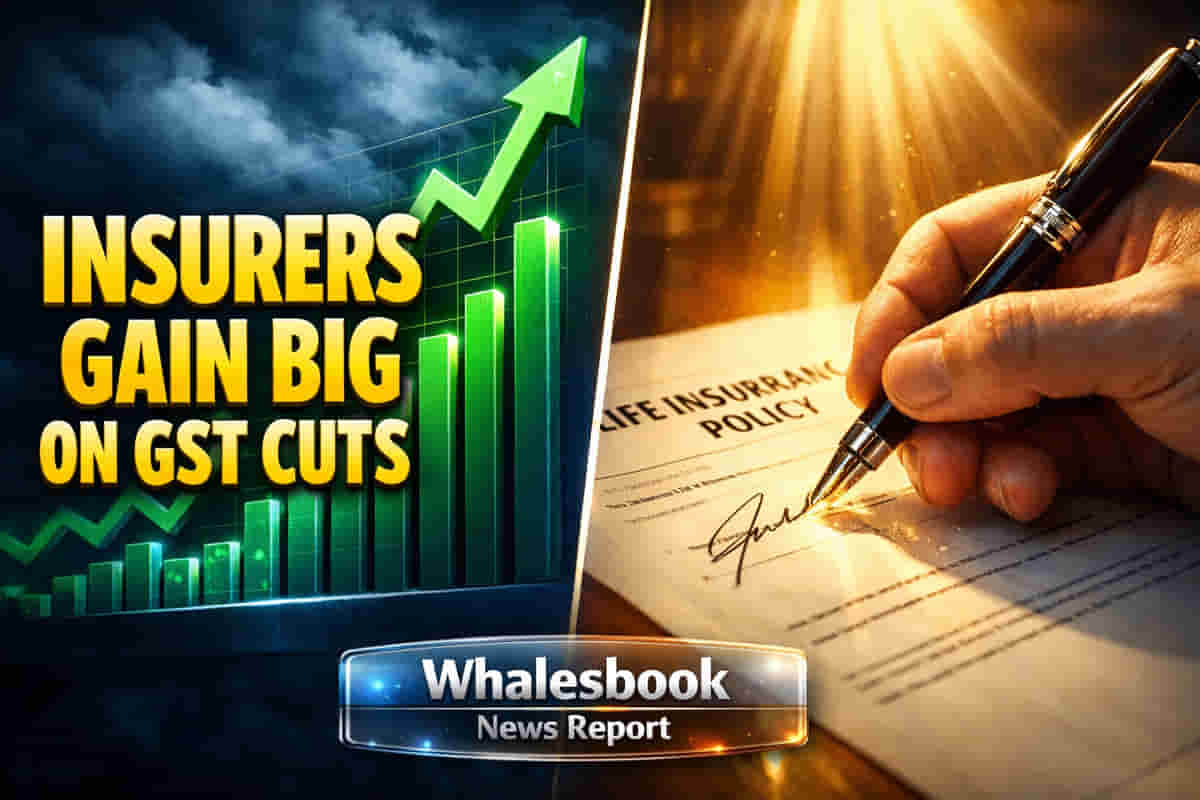 Life Insurers Surge 40% on GST Relief, LIC Leads Charge