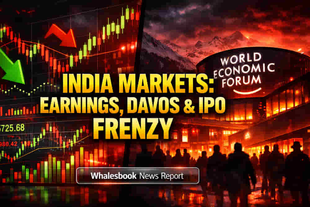 Earnings Peak, Davos Beckons: India Markets Brace for Global Cues & IPO Frenzy