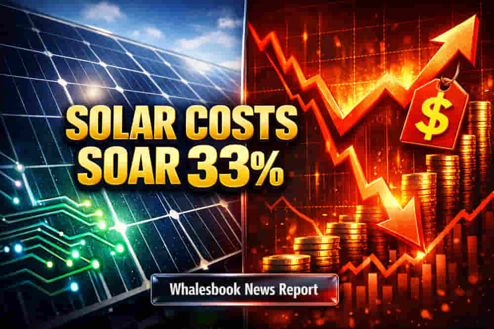Solar Module Prices Skyrocket 33%, Threatening India's Green Energy ...