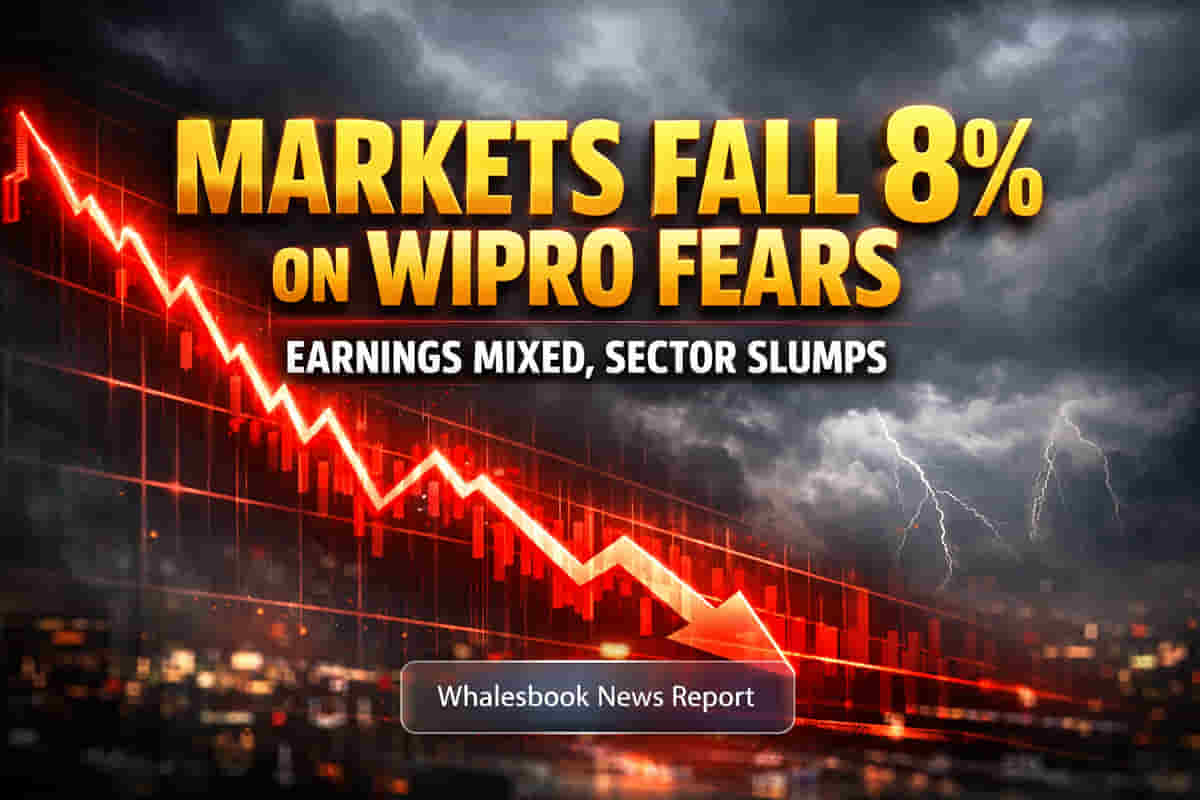 Nifty Dips Below 25.6k; Wipro Plunges 8% on Weak Outlook