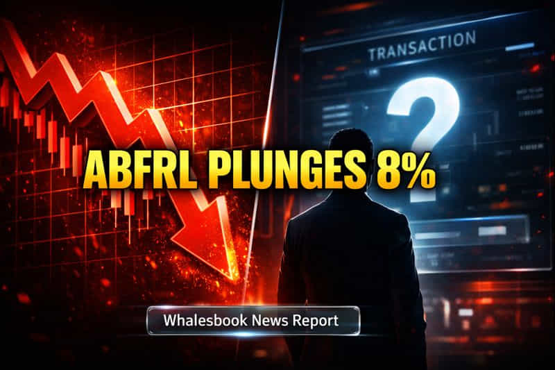 Aditya Birla Fashion Plunges 8% on ₹289 Crore Block Deal