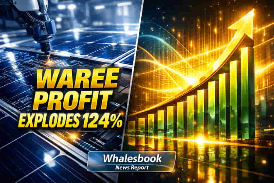 Waaree Energies Reports Strong Q3 FY26 with Profit Surging 118%; Stock Trades Near ₹2,550