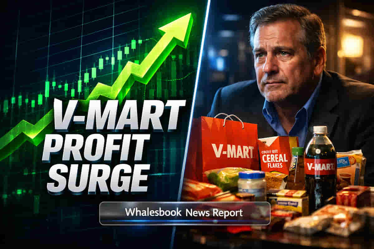 V-Mart Retail Returns to Profitability with ₹88 Crore Net Gain in Q3 FY26; Stock Trades Near ₹591