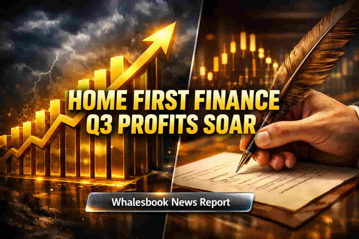 Home First Finance Reports 44% Profit Surge in Q3FY26; Stock Trades Near ₹1,051