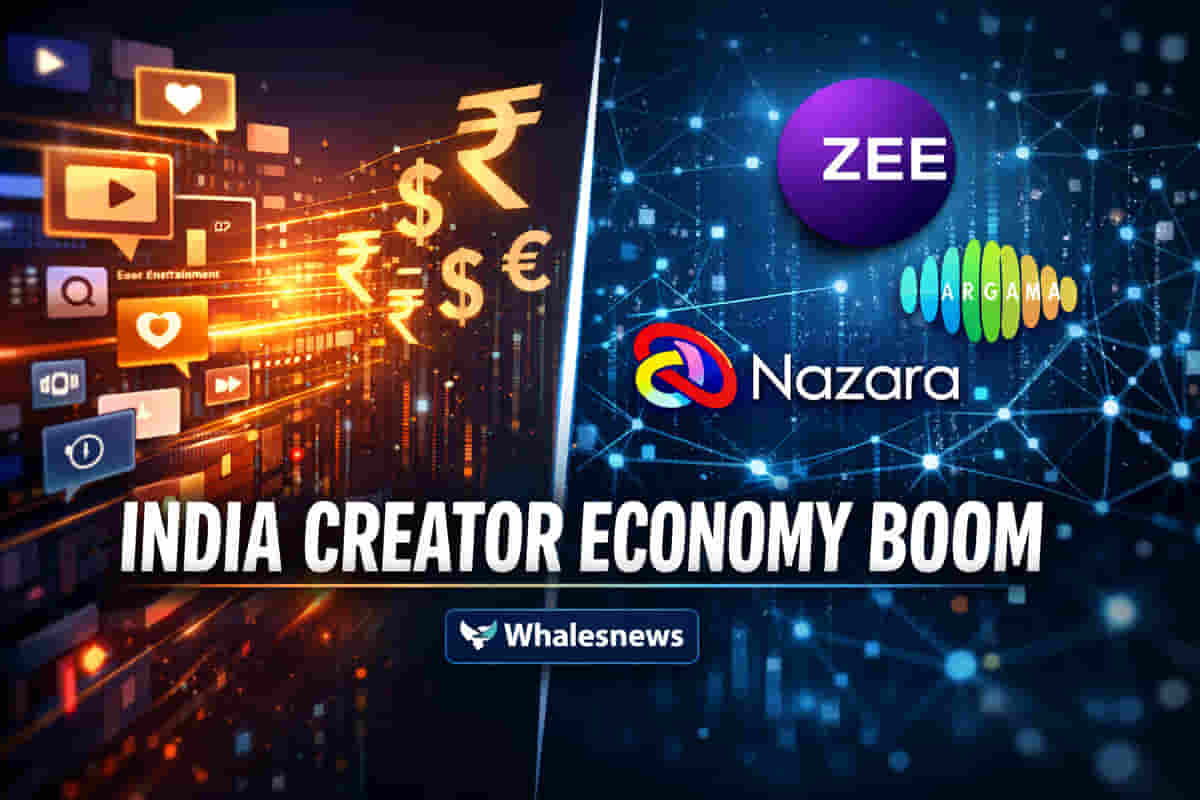 India's Creator Economy: Content Stocks Face Valuation Test