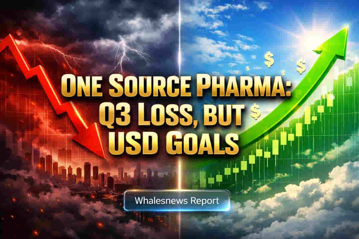 OneSource Pharma Q3 Collapse: Revenue Down 26%, PAT Turns Loss