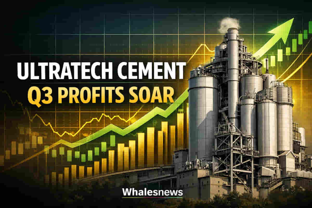 UltraTech Cement Posts Stellar Q3: Revenue Climbs 10%, Profit Soars 27%