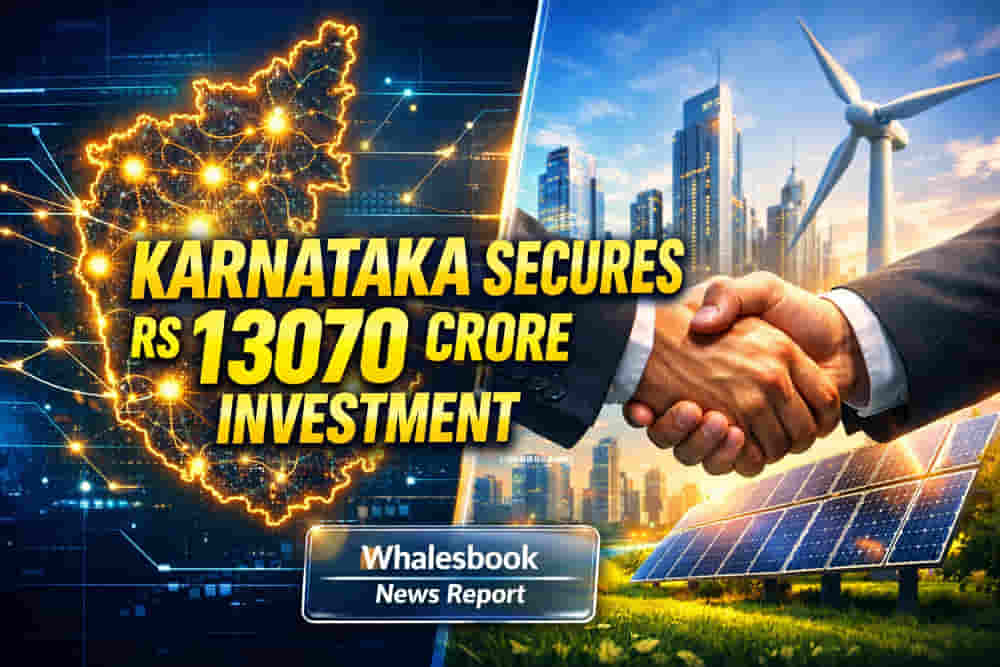 Karnataka Secures ₹13,070 Cr Investment at WEF Davos