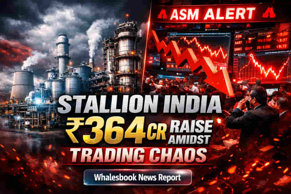 Stallion India Fluorochemicals Eyes ₹364 Cr Raise Amidst ASM Trading Storm