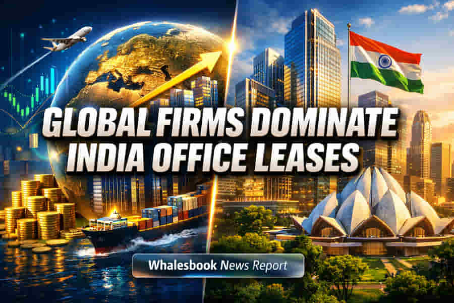 India Office Leasing Surges 8% on Global Demand in 2025