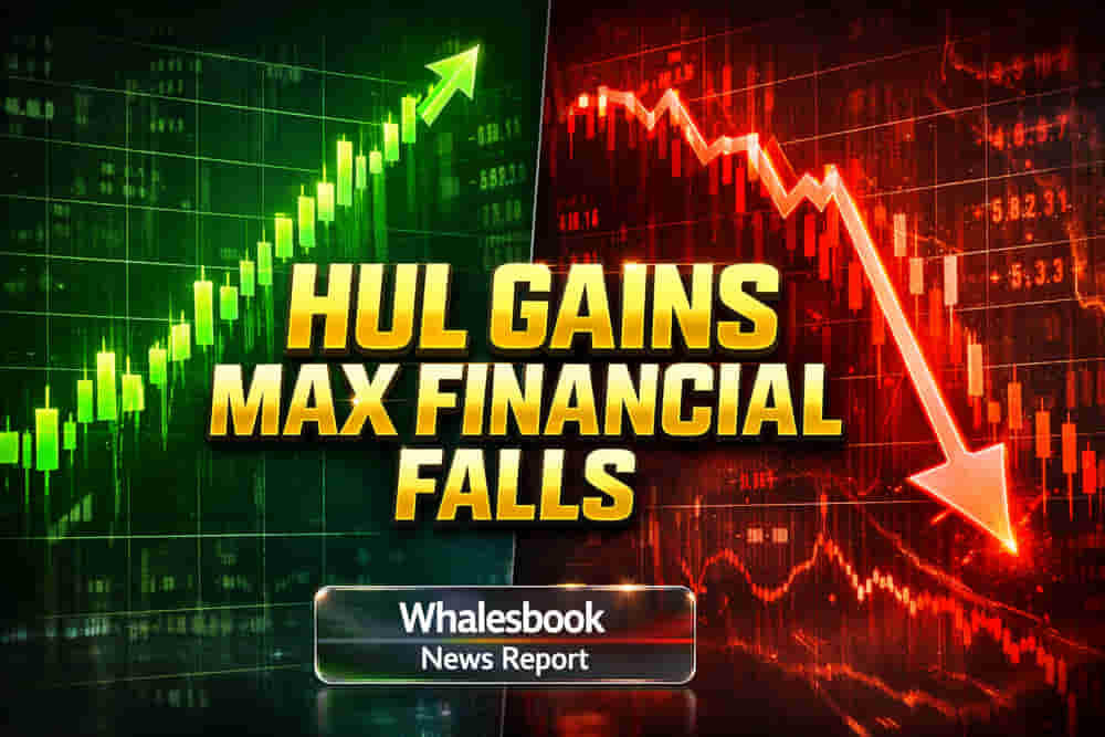 Market Retreat: HUL Gains on Defensive Strength, MFSL Faces Sell-Off