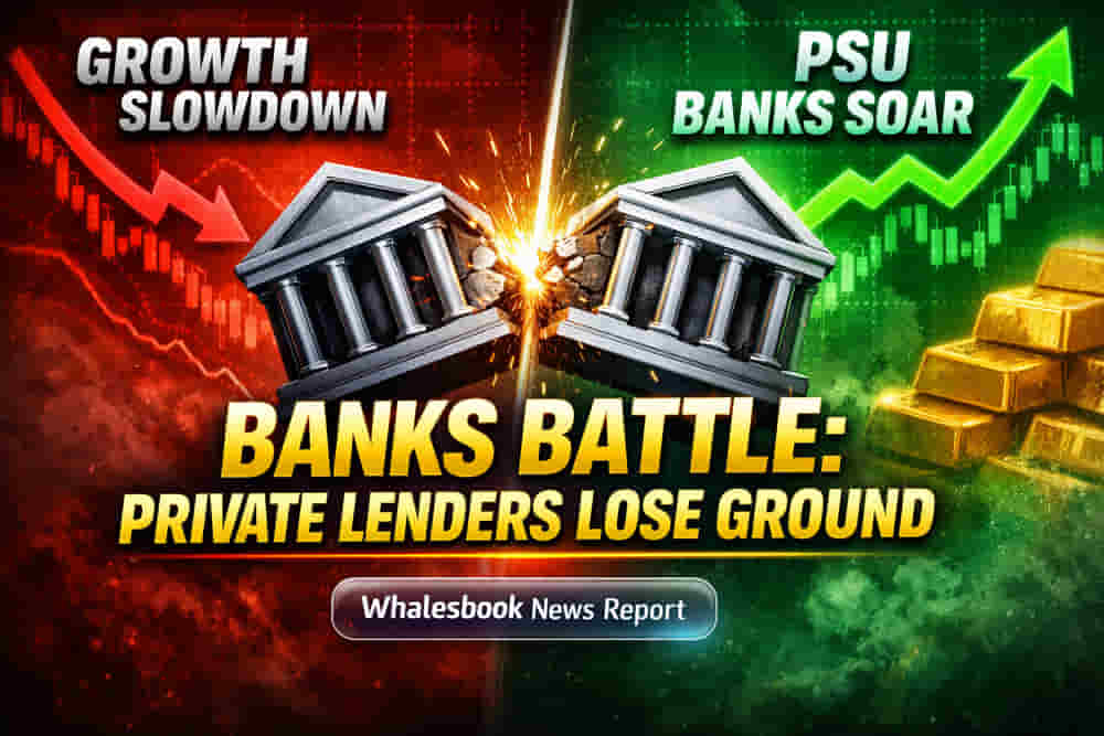 PSU Banks Gain Ground as Private Lenders Face Growth Slowdown