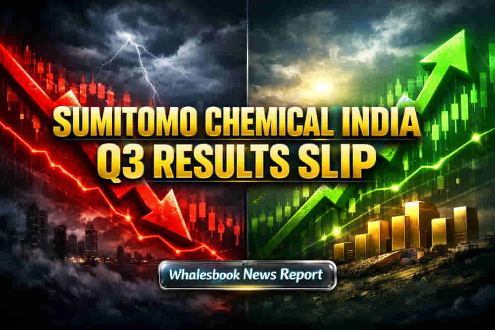 Sumitomo Chemical India's Q3 Profit Slips; Stock Tests 52-Week Low