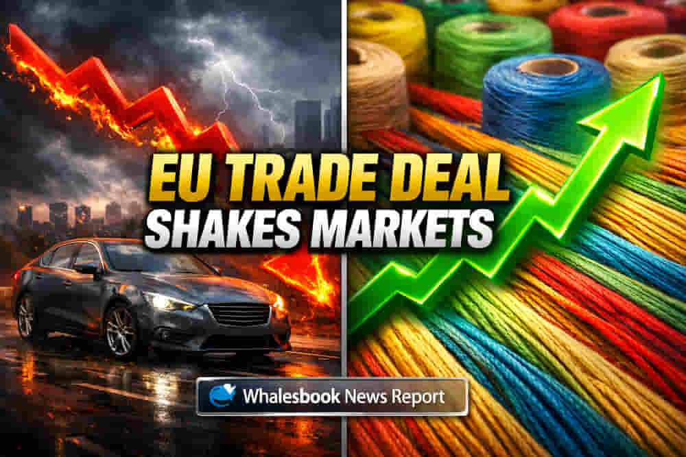 India-EU FTA Sparks Auto Sector Slump, Boosts Textiles
