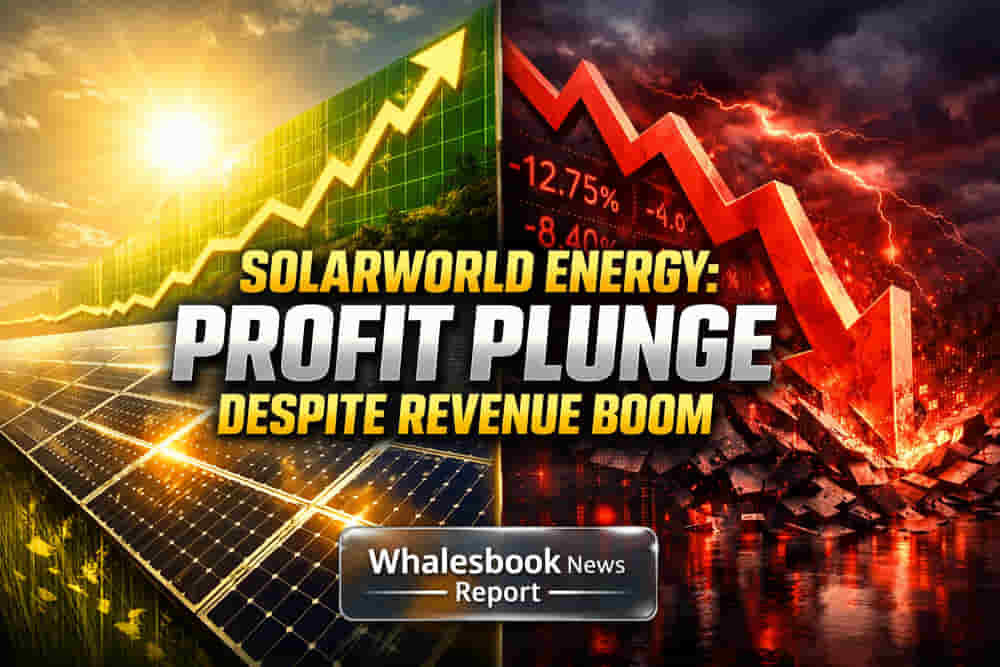 Solarworld Energy Revenue Surges, But Consolidated Profit Plunges 45%