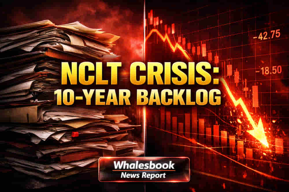India's NCLT Faces Decade-Long Backlog, Stifling Economic Recovery