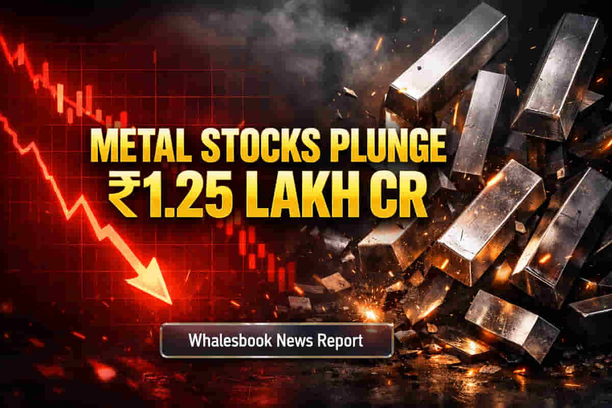 Metal Stocks Plunge: Vedanta, HZL Lead Nifty Metal Sell-off
