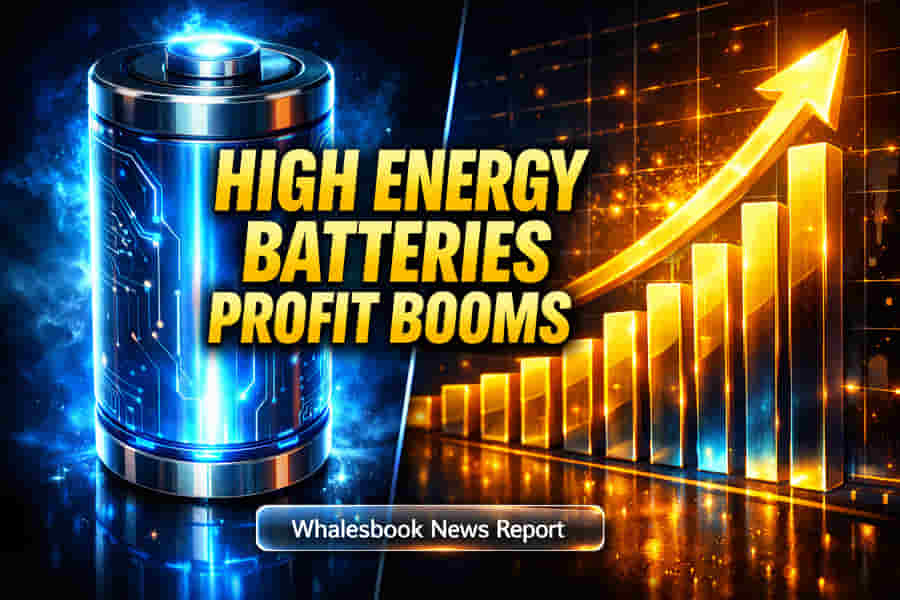 High Energy Batteries Q3 Profit Skyrockets 650% on Aerospace Boom