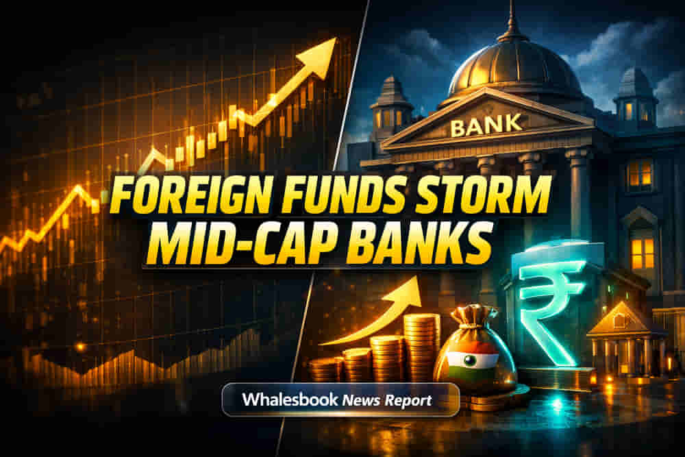 Foreign Capital Fuels India Mid-Cap Bank Rally