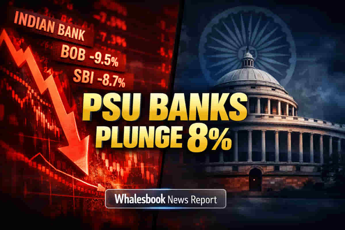 PSU Banks Correct Amid Reform Buzz, Budget Impact
