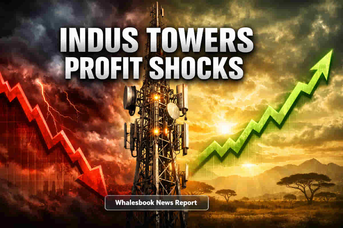 Indus Towers Profit Plunges 55% Amid Margin Squeeze