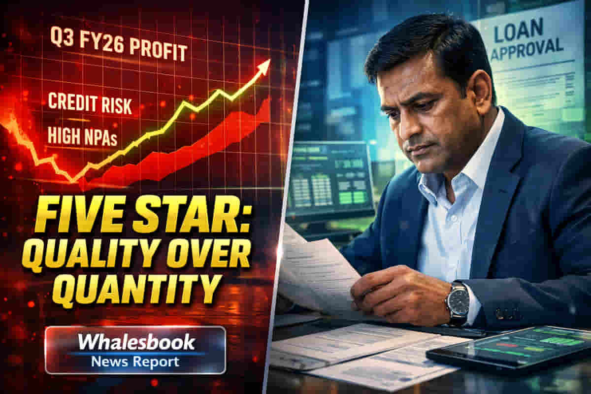 Five-Star Business Finance Cuts Growth to Fix Portfolio, FY27 Guidance Delayed