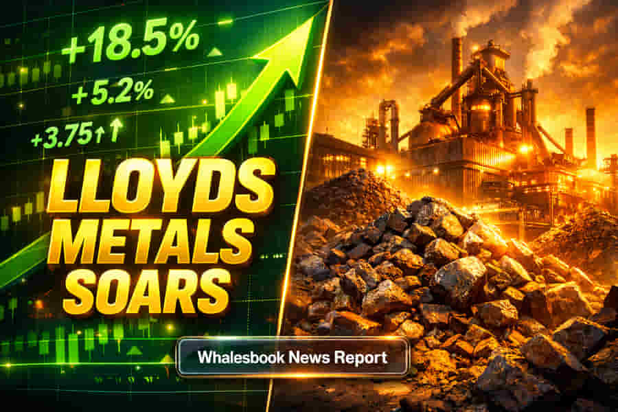 Lloyds Metals Share Price: Q3 માં બમ્પર કમાણી, શેર **10%** ઉછળ્યો!