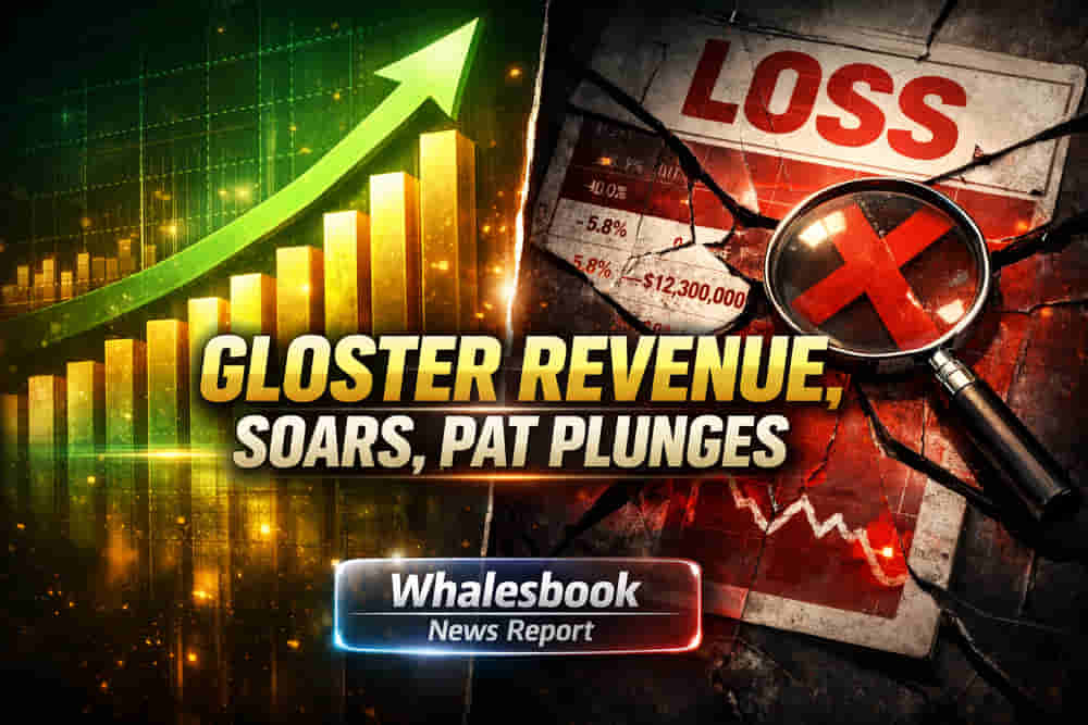 Gloster Share Price: रेवेन्यू में 115% की बंपर तेजी, पर कंपनी को हुआ भारी नुकसान!