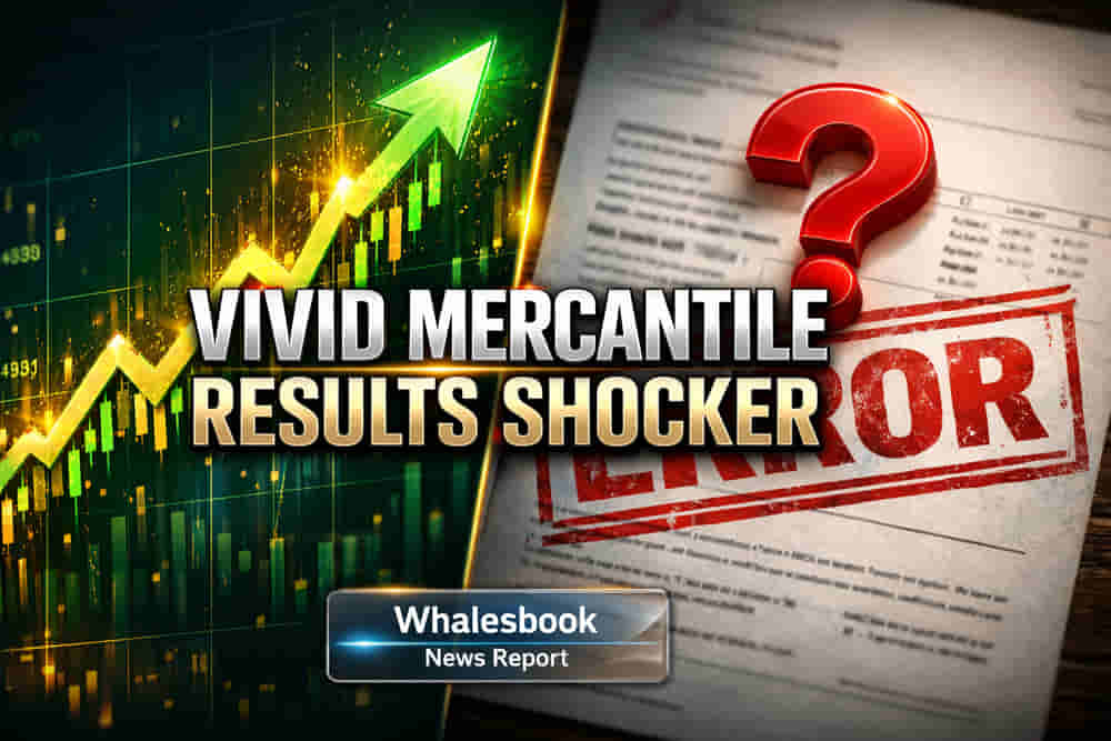 Vivid Mercantile: Q3 'ਚ ਪ੍ਰੋਫਿਟ ਬੰਪਰ! Revenue **165%** ਵਧਿਆ, PAT **452%** ਉਛਾਲ, ਪਰ ਫਾਈਲਿੰਗ 'ਚ ਗਲਤੀ ਨਾਲ ਸਵਾਲ