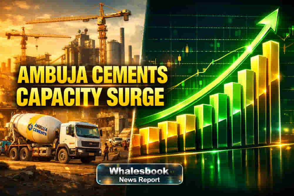 Ambuja Cements के शेयर में तूफानी तेजी! Q3 के नतीजे चौंकाए, क्षमता 155 MTPA पार का लक्ष्य