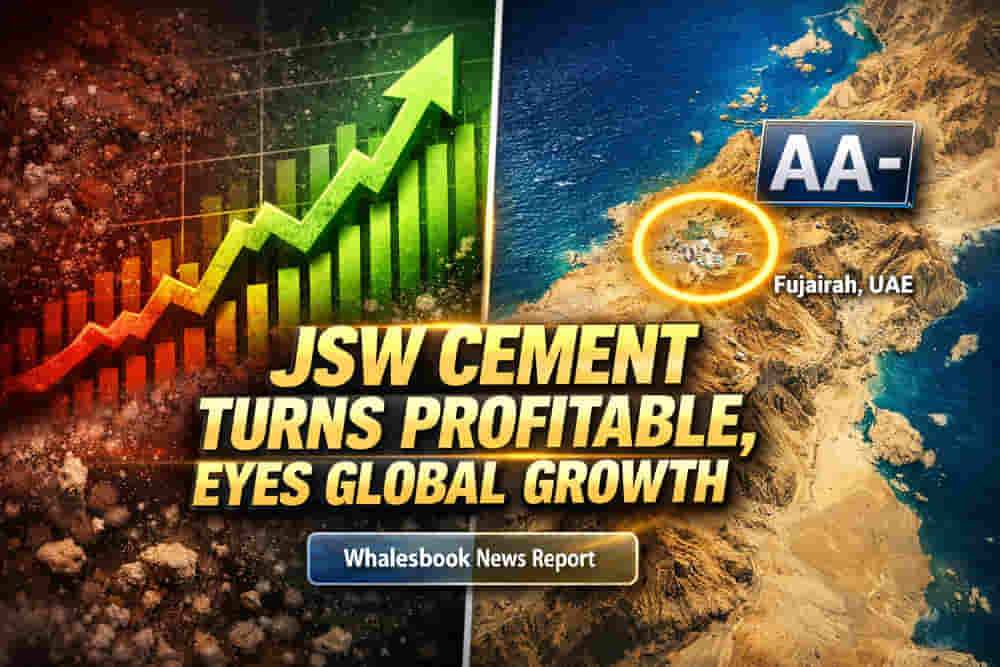 JSW Cement Posts Strong Q3 Turnaround, Eyes UAE Expansion