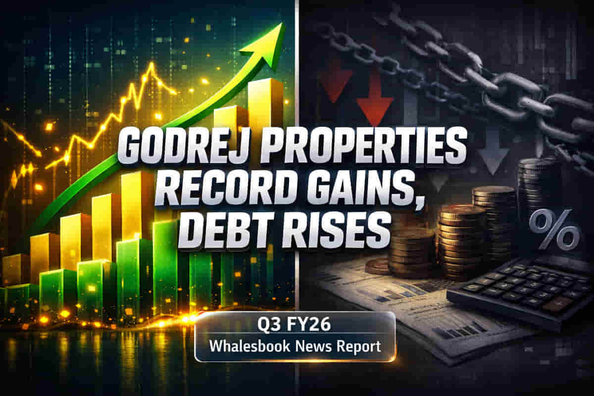 Godrej Properties Books Record Sales, Profit Jumps, Debt Doubles