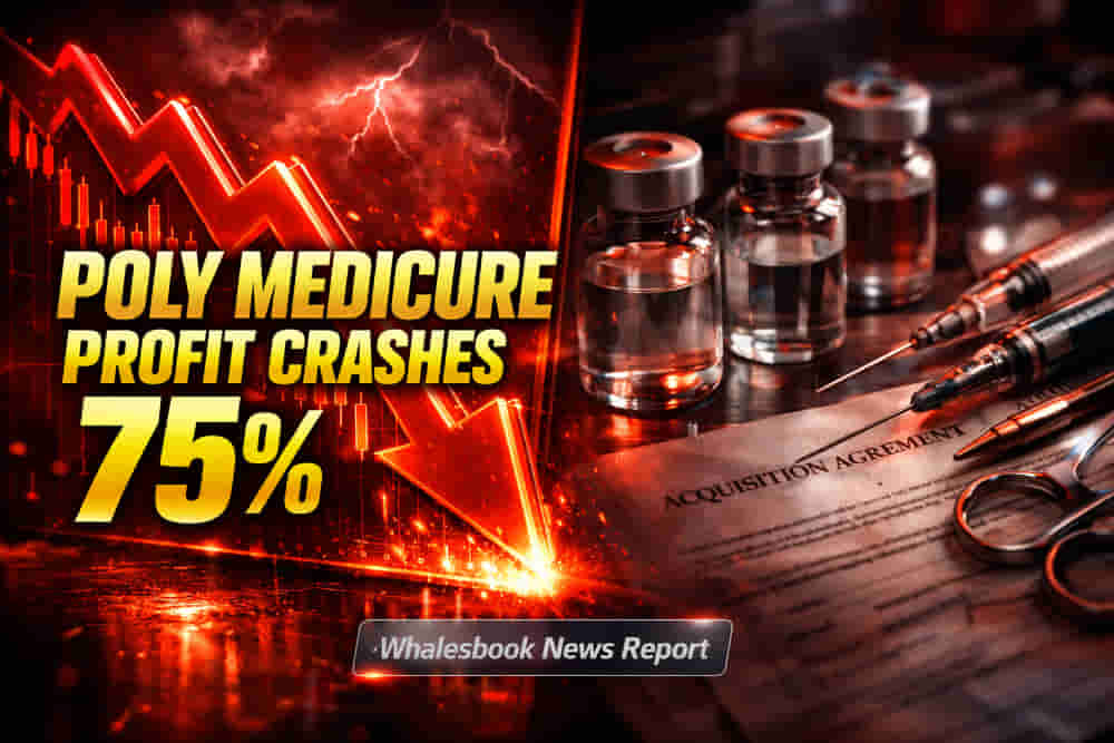Poly Medicure Share Price: ધડાકો! કંપનીનો Q3 પ્રોફિટ 75% ઘટ્યો, શું છે કારણ?